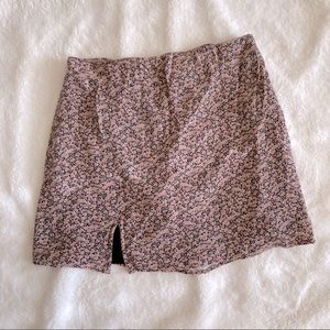 AEO Floral Mini Skirt
